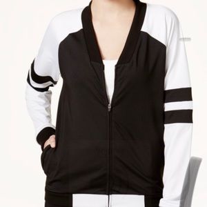 The Warm Up Colorblocked Bomber Jacket